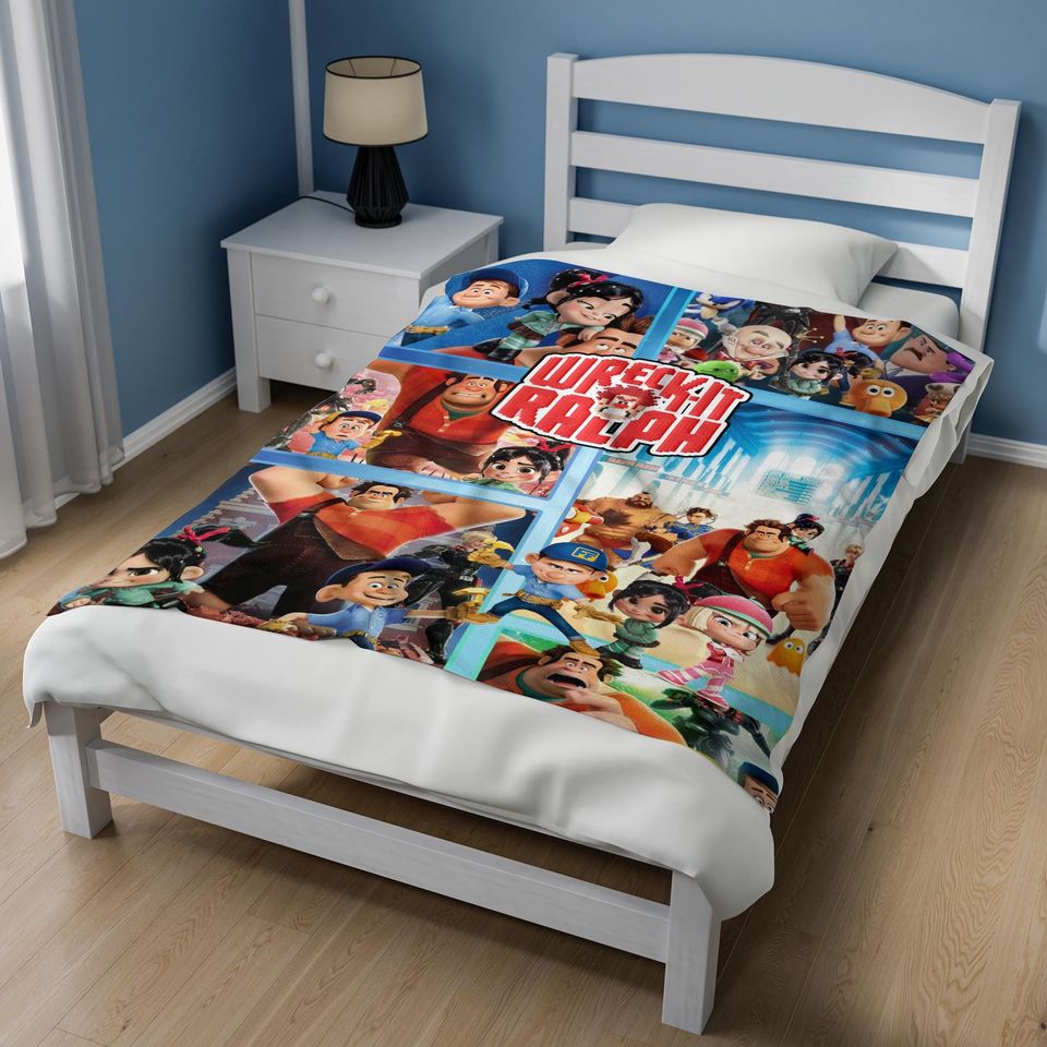 Wreck-It Ralph Blanket – Cozy Fleece Blanket