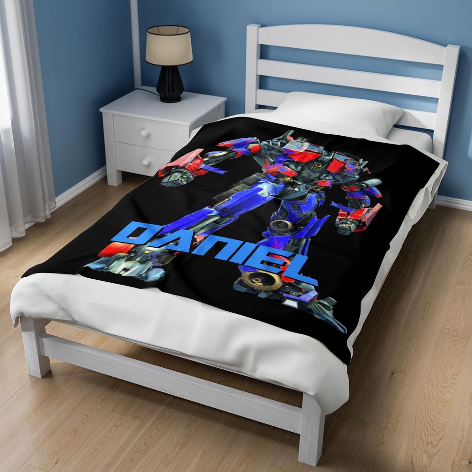 Custom Transformer Blanket Robot Personalized Blankets
