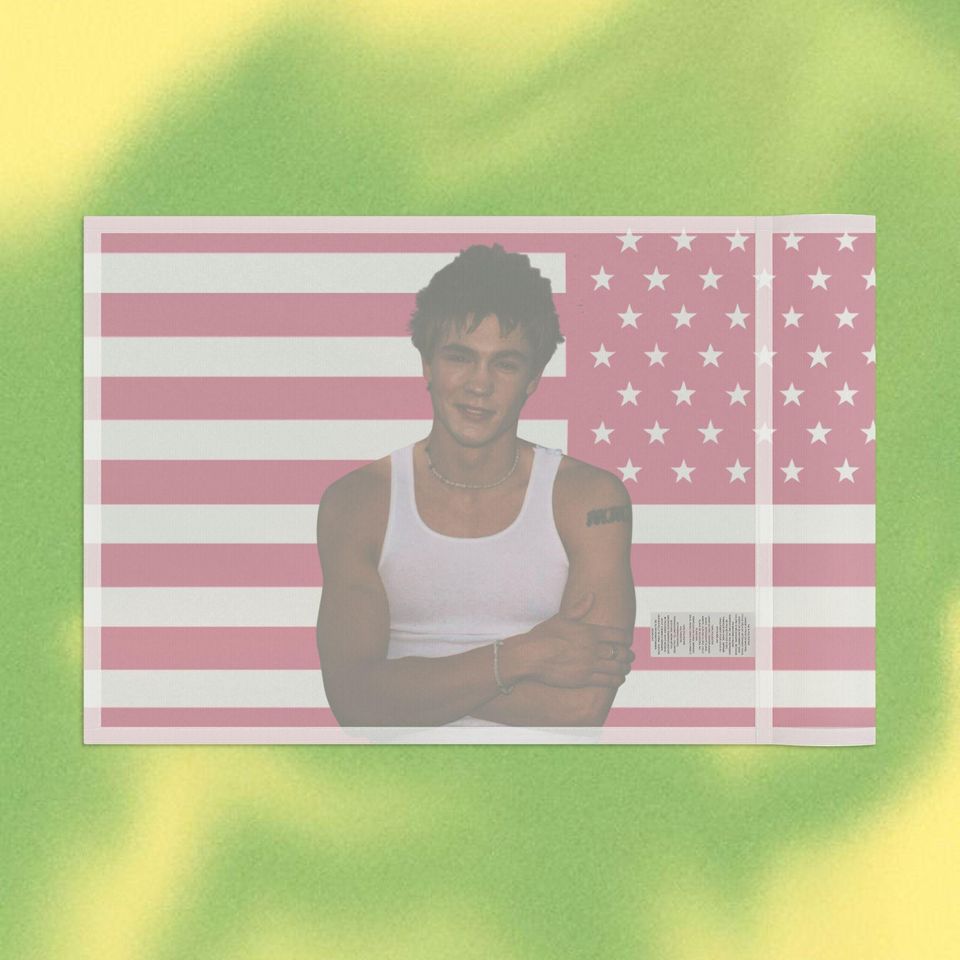 Chad Michael Murray Flag, Polyester Organza Dorm Decor