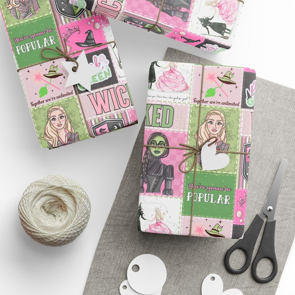 Wicked Gift Wrapping Paper 1pc Roll