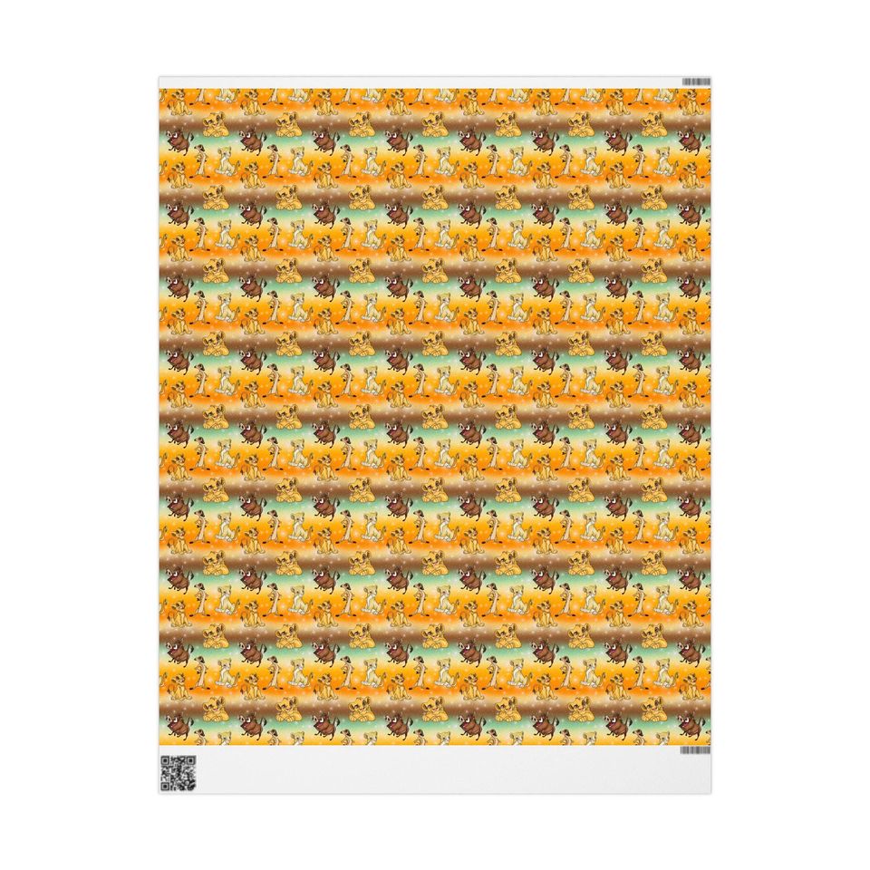 Lion King  Gift Wrapping Papers 1pc Roll