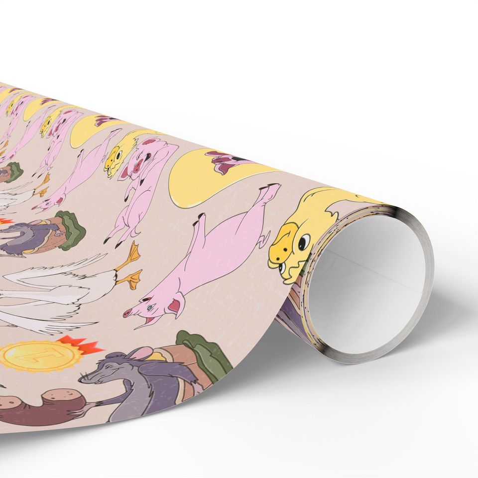 Charlottes Web Gift Wrapping Papers