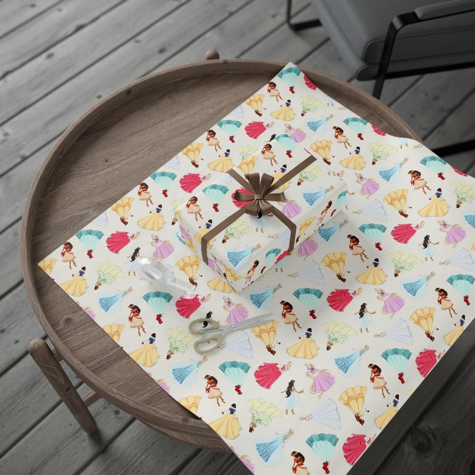 Princess Wrapping Paper 1pc Roll