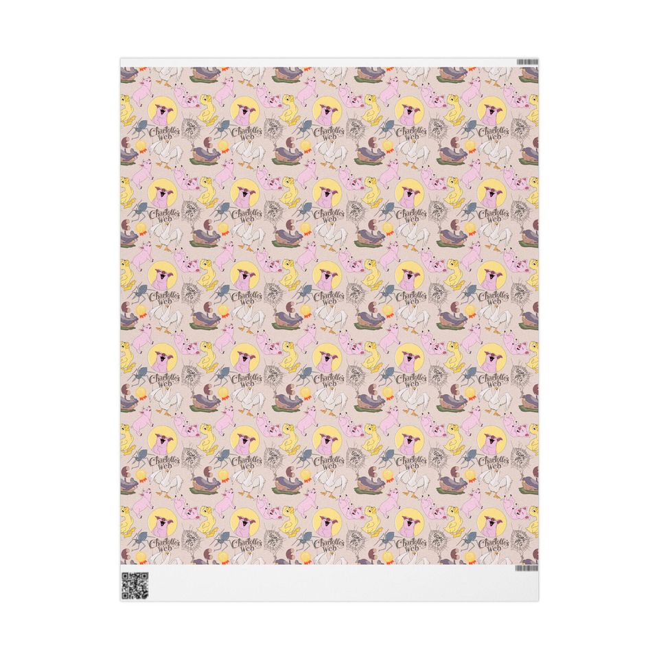 Charlottes Web Gift Wrapping Papers