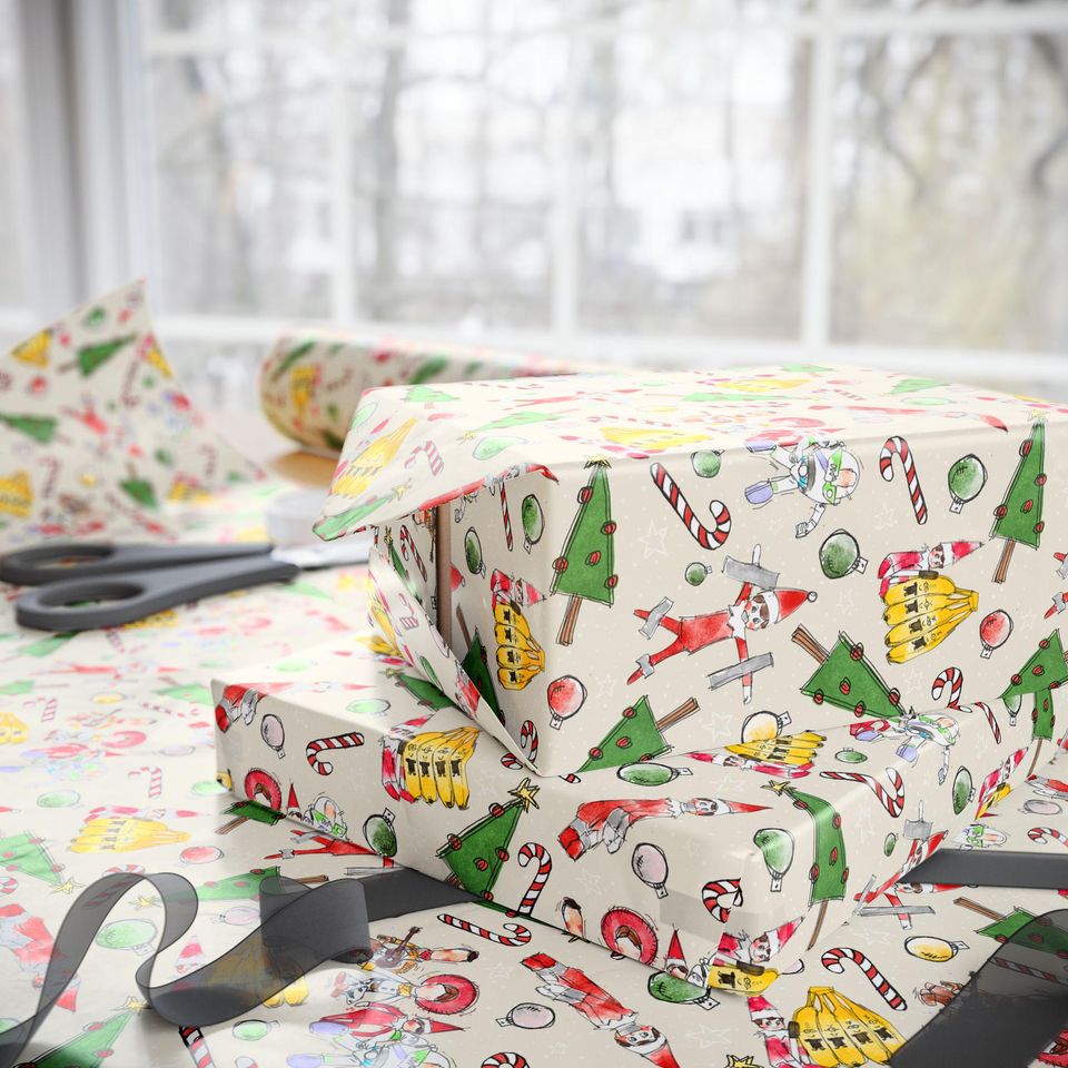 Toy Story Christmas Wrapping Paper
