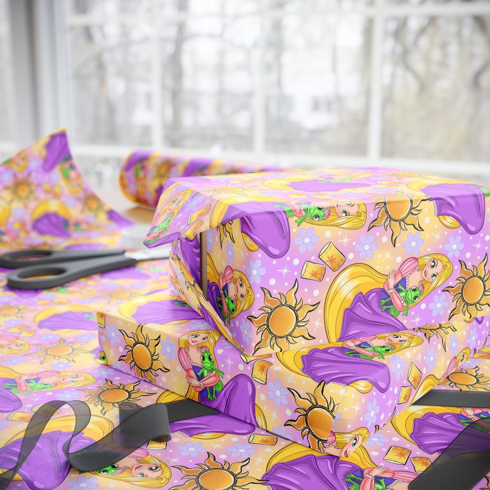 Rapunzel Gift Wrapping Papers 1pc Roll