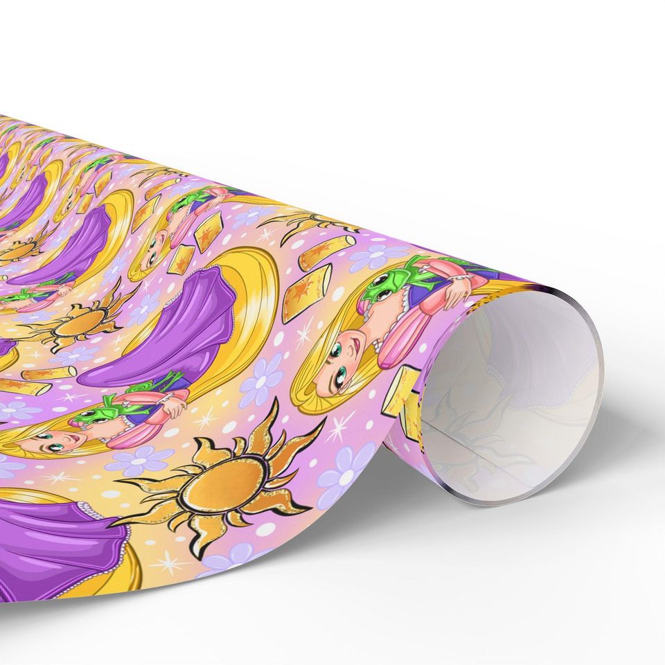 Rapunzel Gift Wrapping Papers 1pc Roll