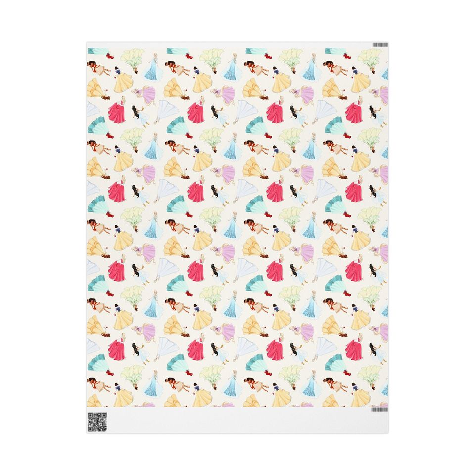 Princess Wrapping Paper 1pc Roll
