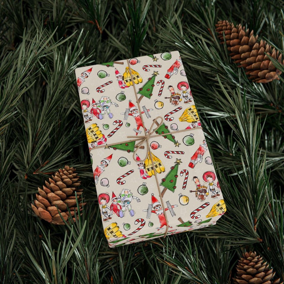 Toy Story Christmas Wrapping Paper