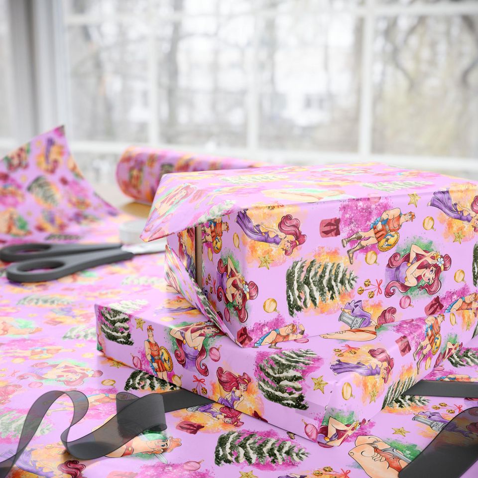 Hercules Christmas Wrapping Paper