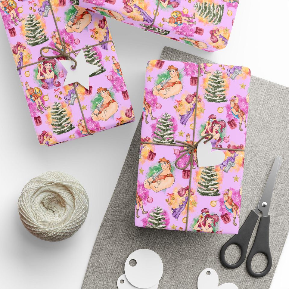 Hercules Christmas Wrapping Paper