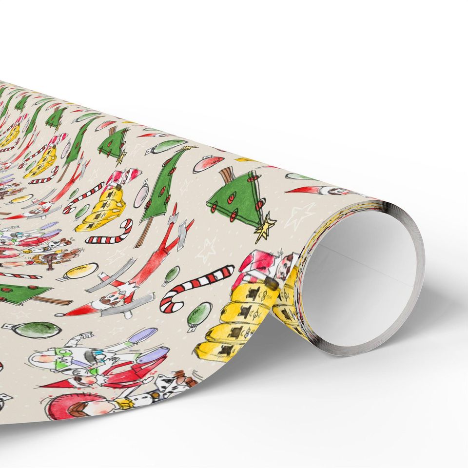 Toy Story Christmas Wrapping Paper