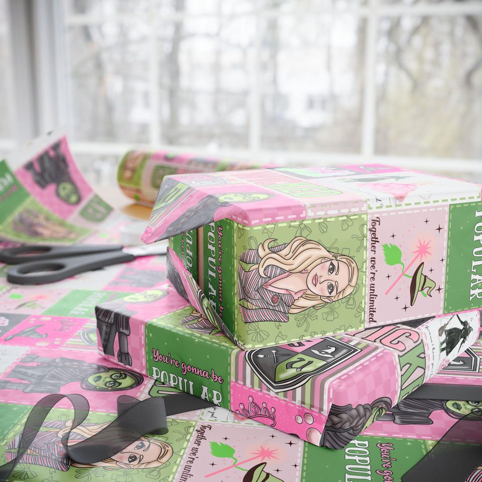Wicked Gift Wrapping Paper 1pc Roll