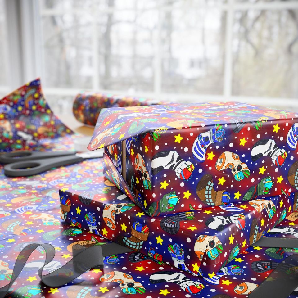 Star Wars Christmas Wrapping Paper