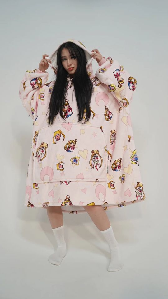 Sailor Moon  oversize Blanket Hoodie