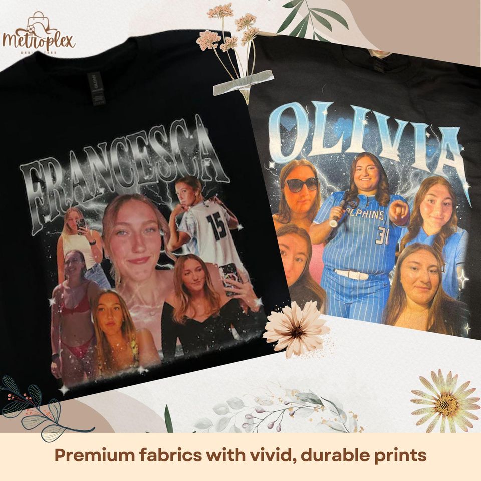 Custom Photo Girlfriend Shirt: Funny Boyfriend Birthday Gift