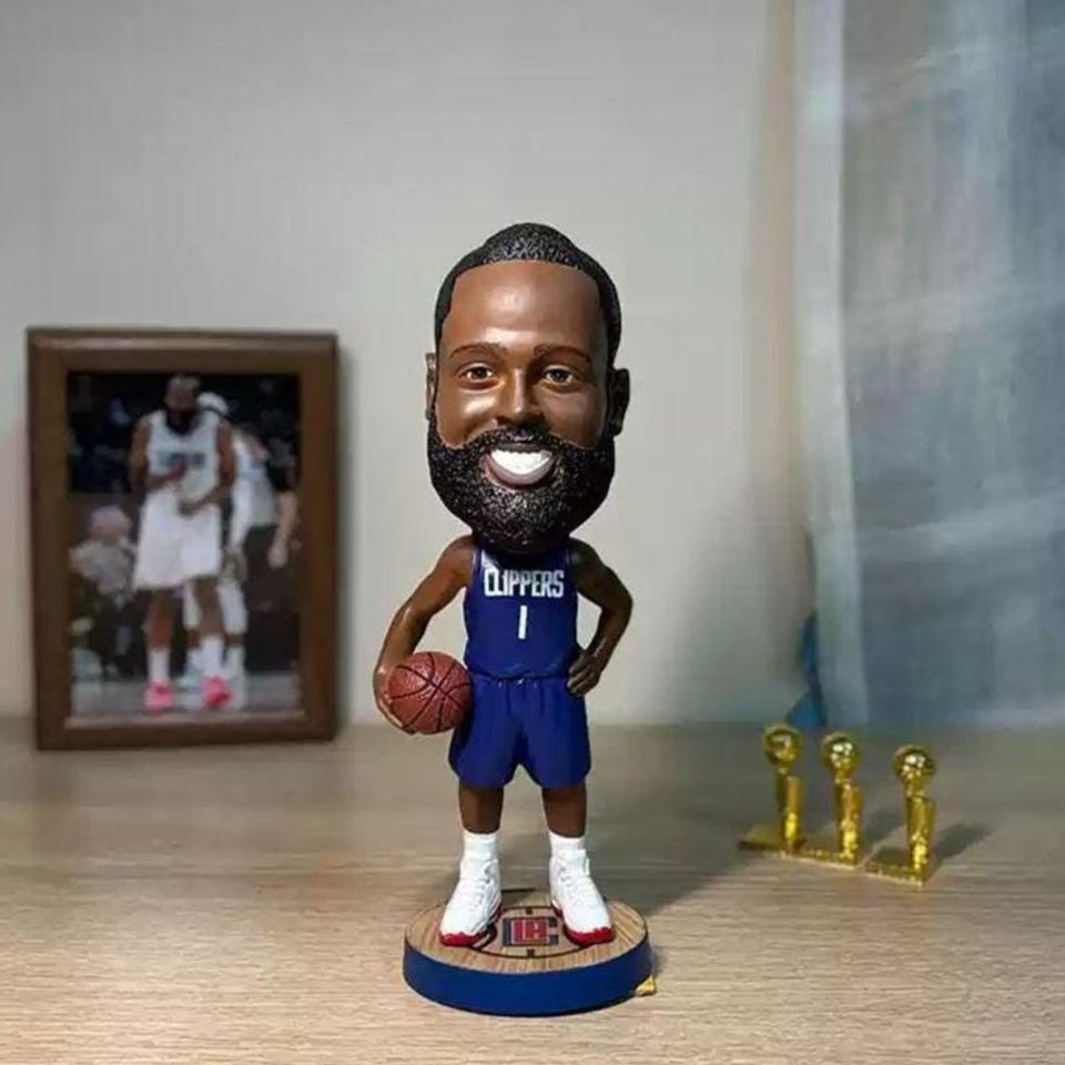 James Harden Clippers NBA Bobblehead Christmas Gift