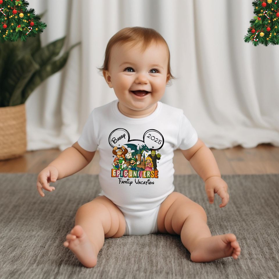 Custom Epic Universe Family Trip Shirts: Matching Universal Studios Vacation Tees