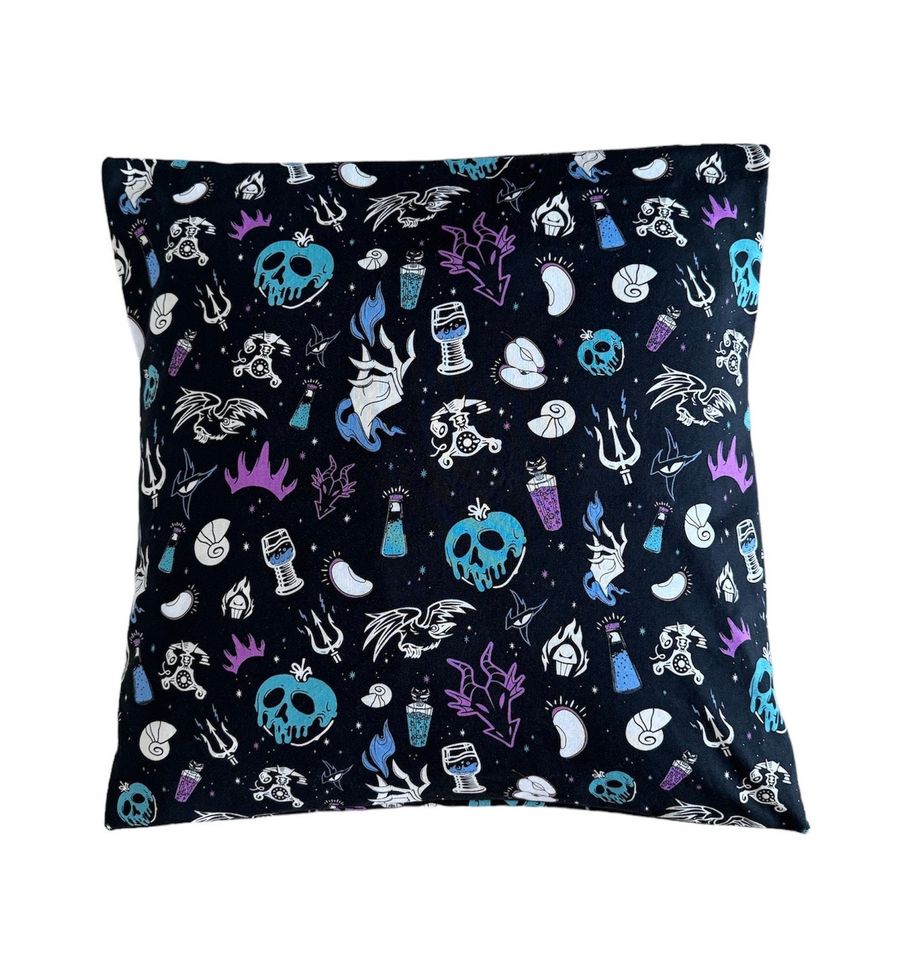 Disney Villians Pillow Cover. Perfect for reading spaces