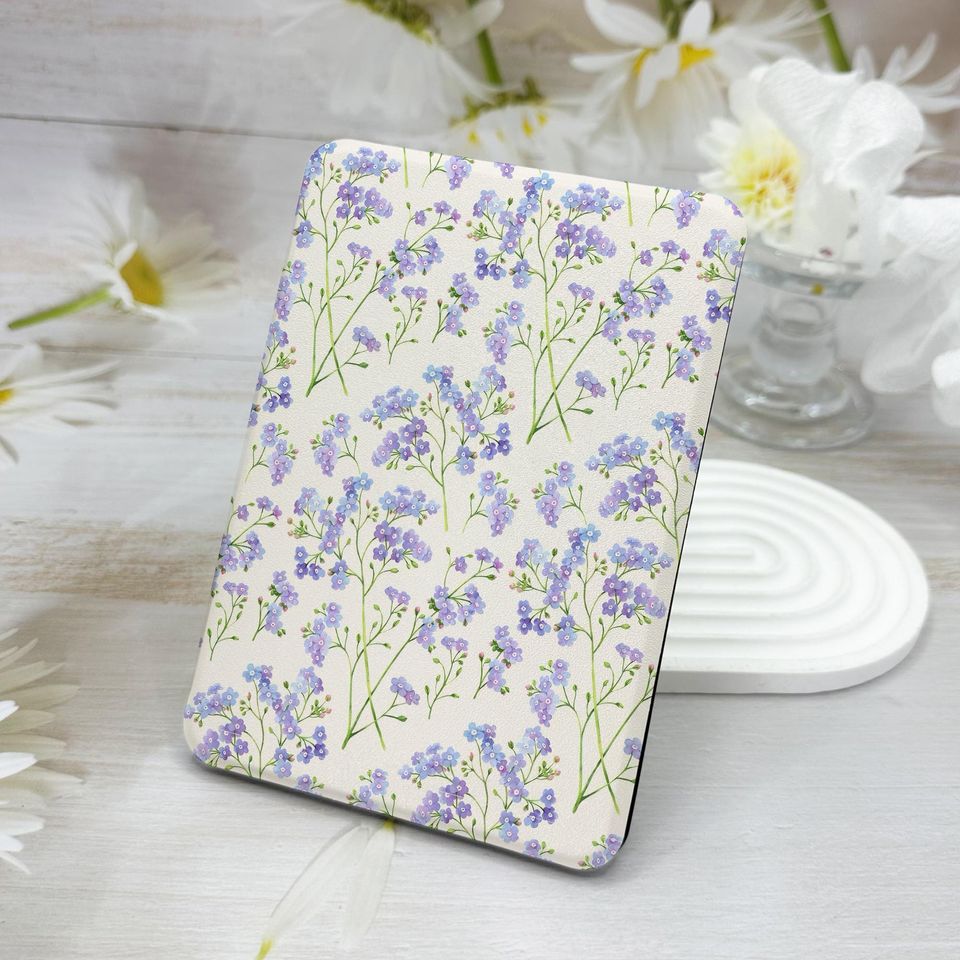Small Purple Flower Kindle Case
