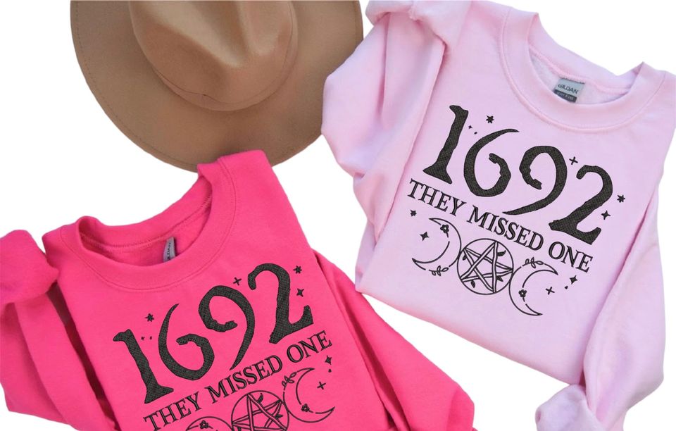 Embroidered Crewneck sweater gift round neck sweatshirt