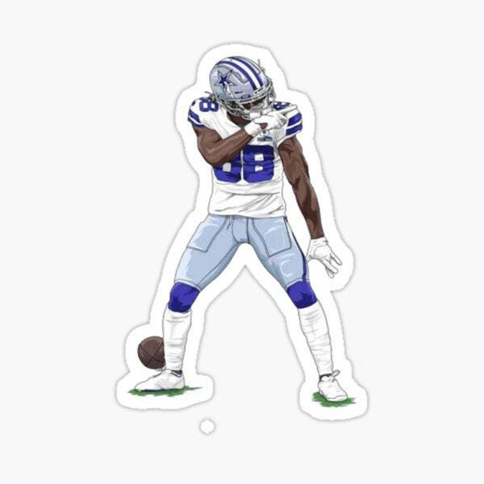 Ceedee Lamb point Sticker