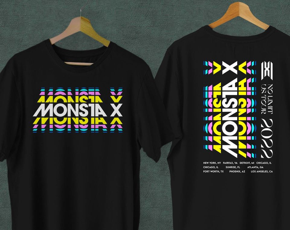 Monsta X The No Limit Tour 2022 Shirt