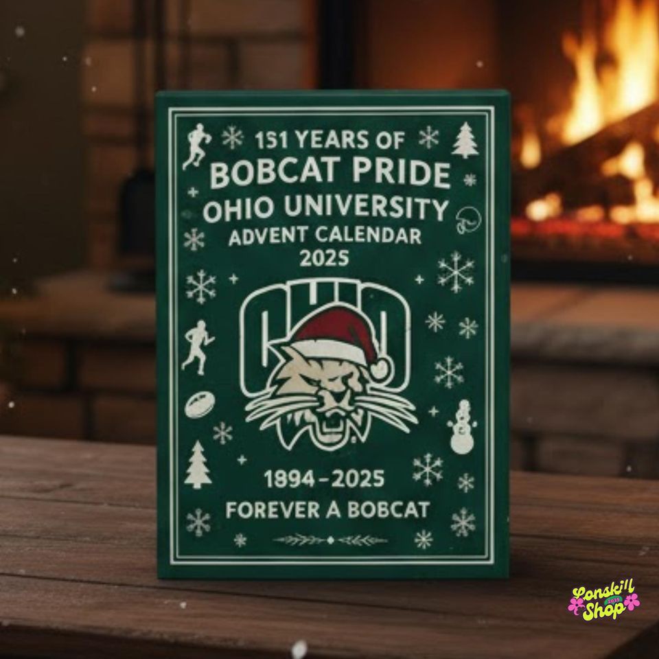 Ohio University Bobcat Advent Calendar 2025, College Spirit Gift