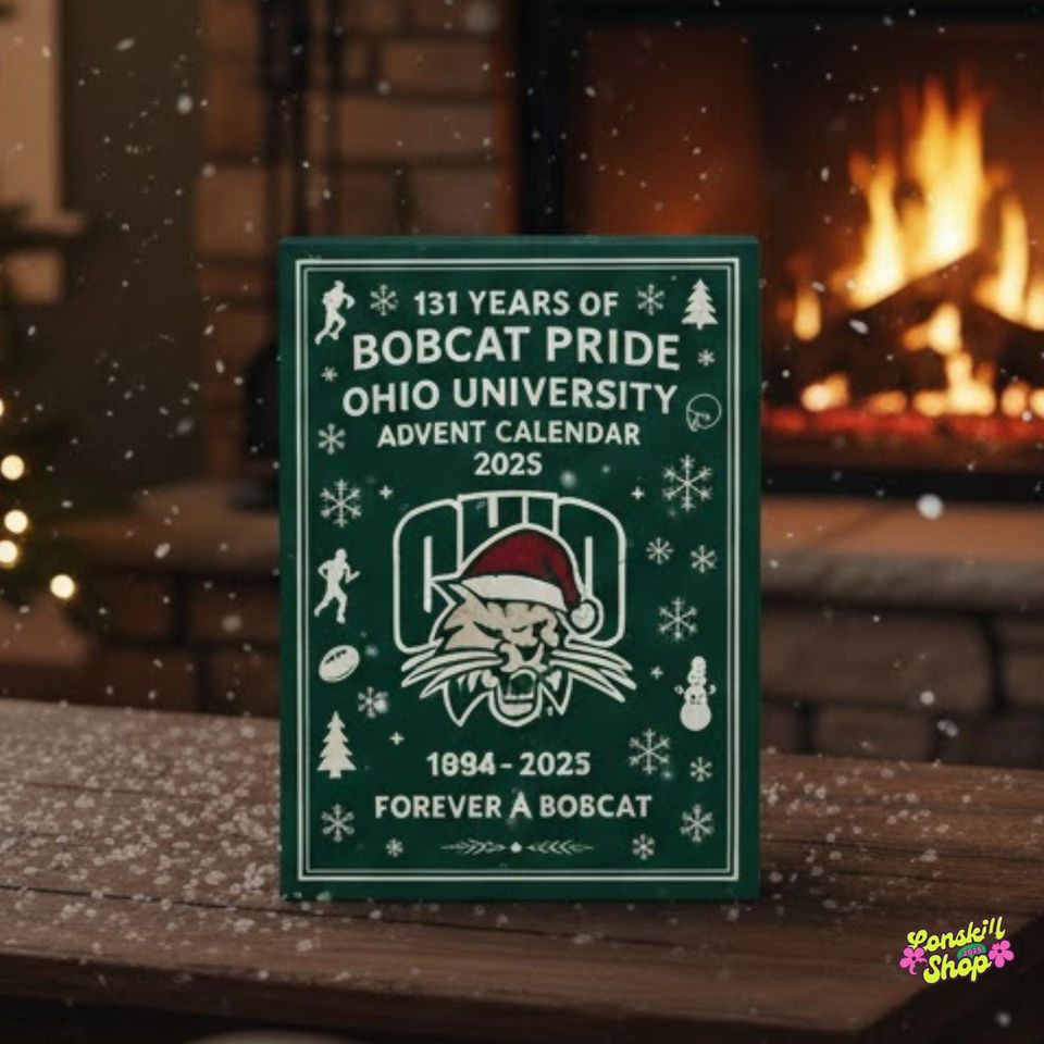Ohio University Bobcat Advent Calendar 2025, College Spirit Gift