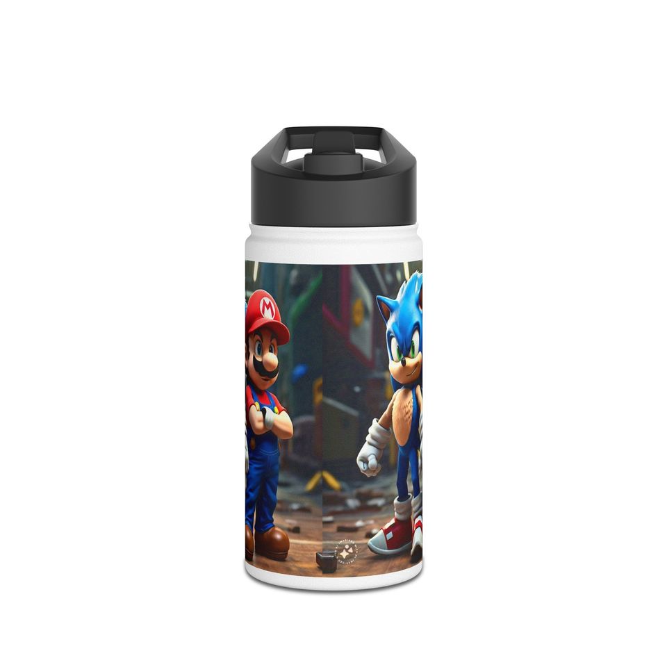 Sonic Stainless Steel Water Bottle, Standard Lid