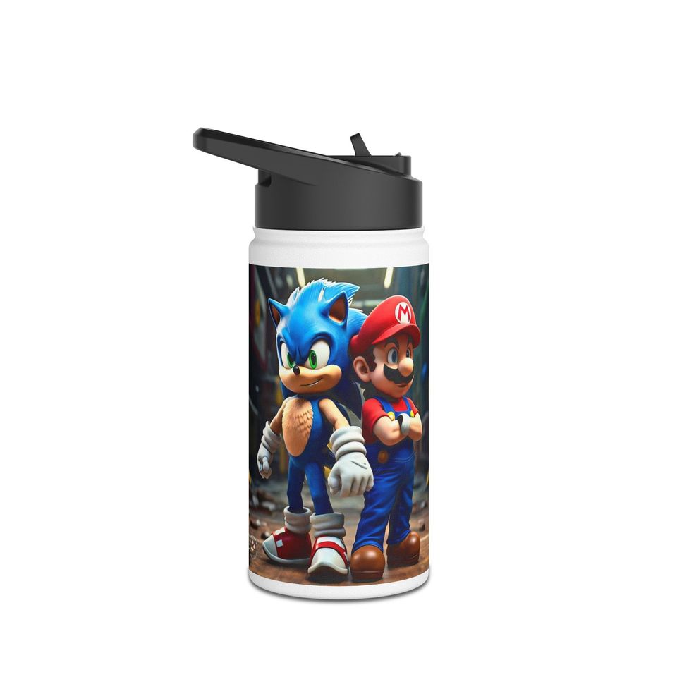 Sonic Stainless Steel Water Bottle, Standard Lid