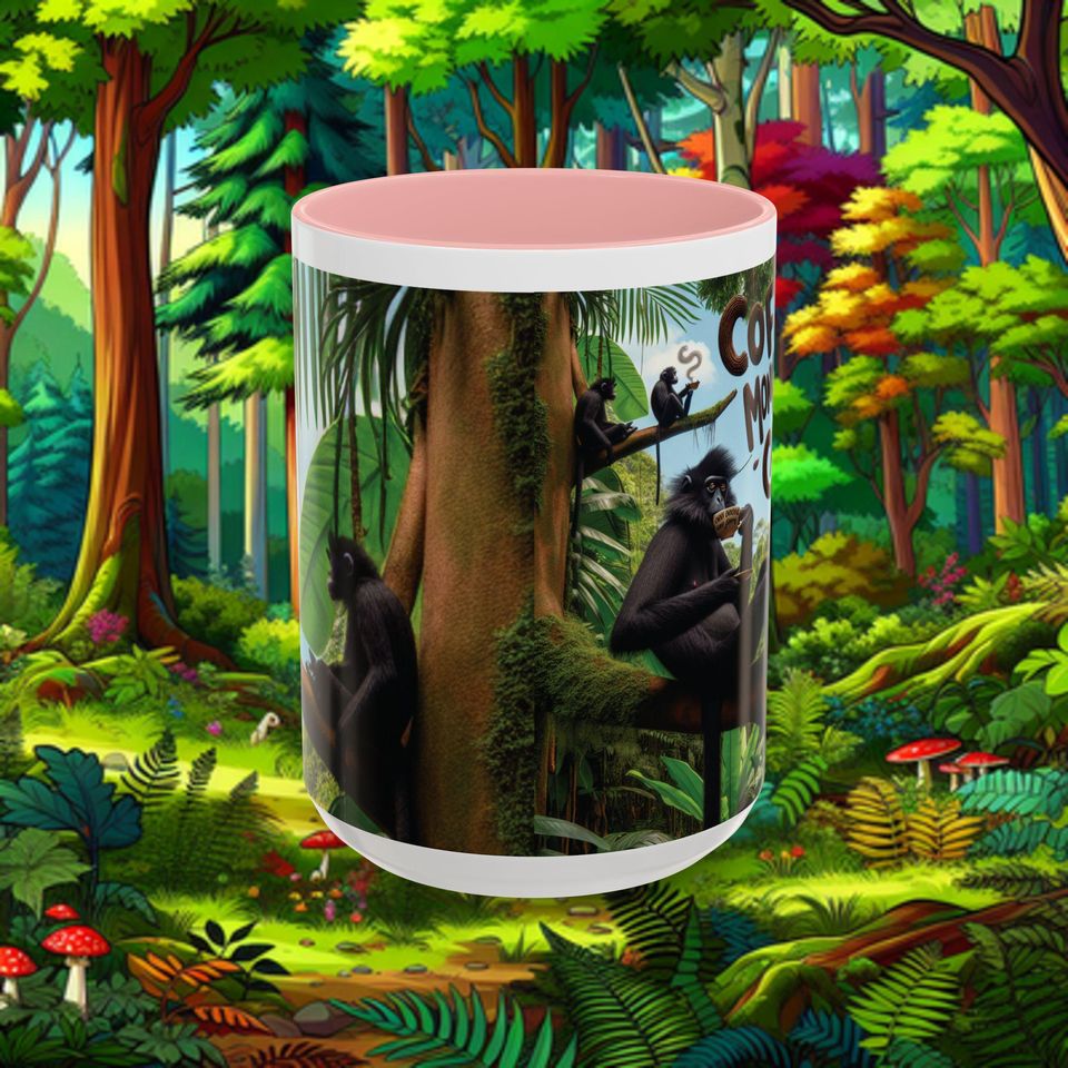 Mug - Coffee First Monkey Business Can Wait