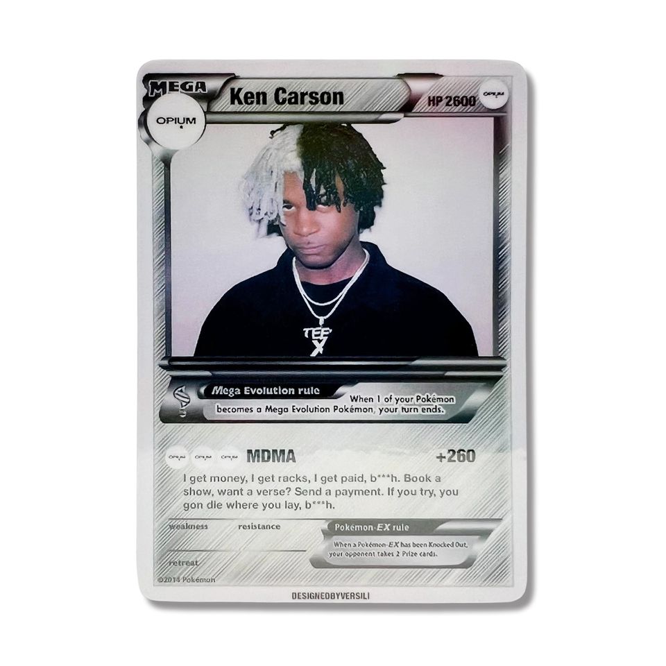 Ken Carson Hologram Card