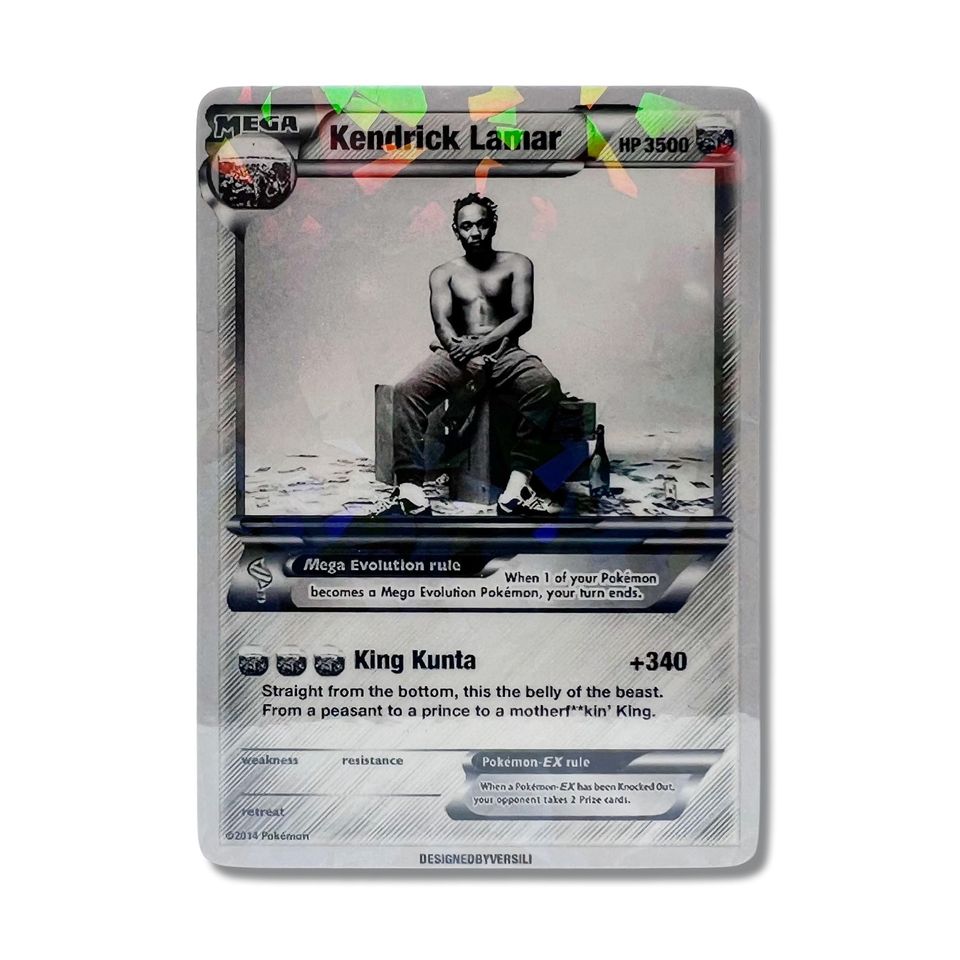 Kendrick Lamar Hologram Card