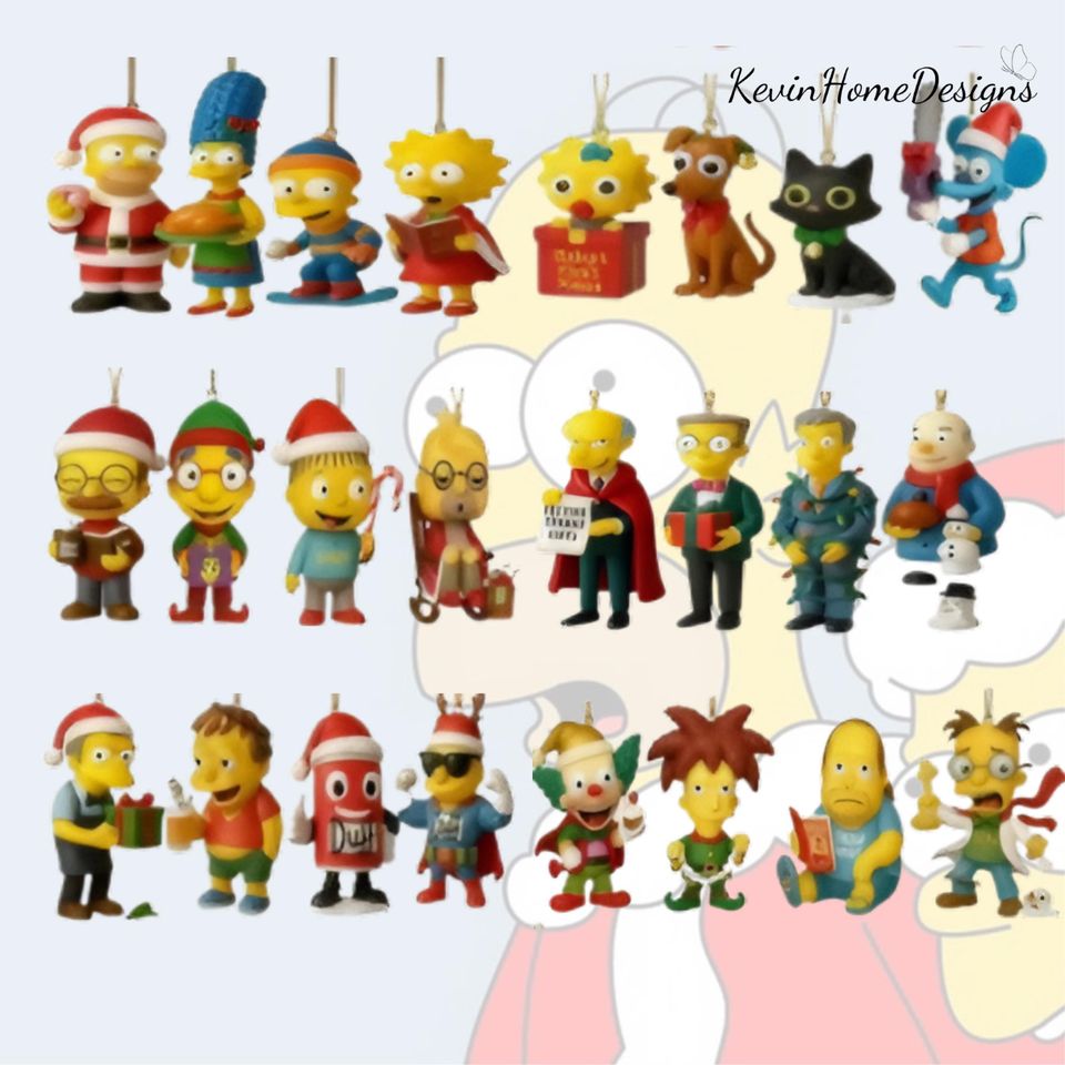 Simpsons Advent Calendar 2025: Funny Cartoon Box, Acrylic, 24 Day Countdown