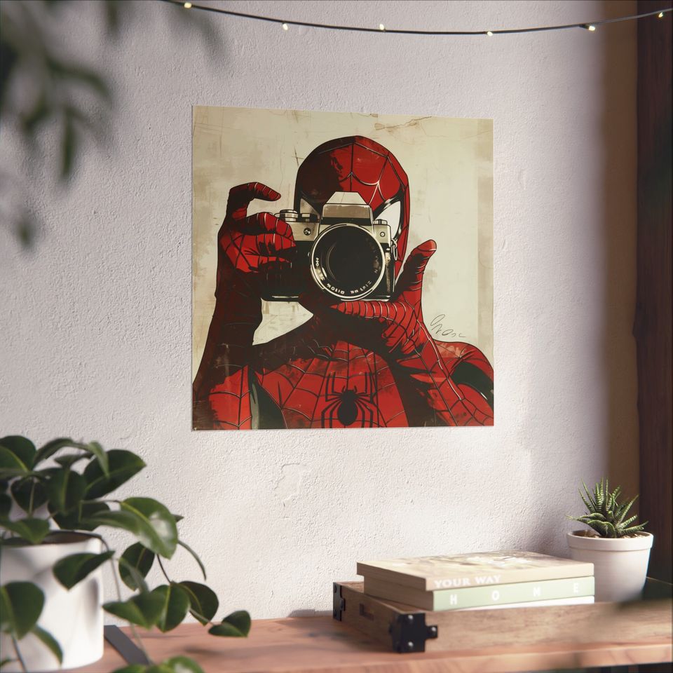 Spider-Man Themed Poster