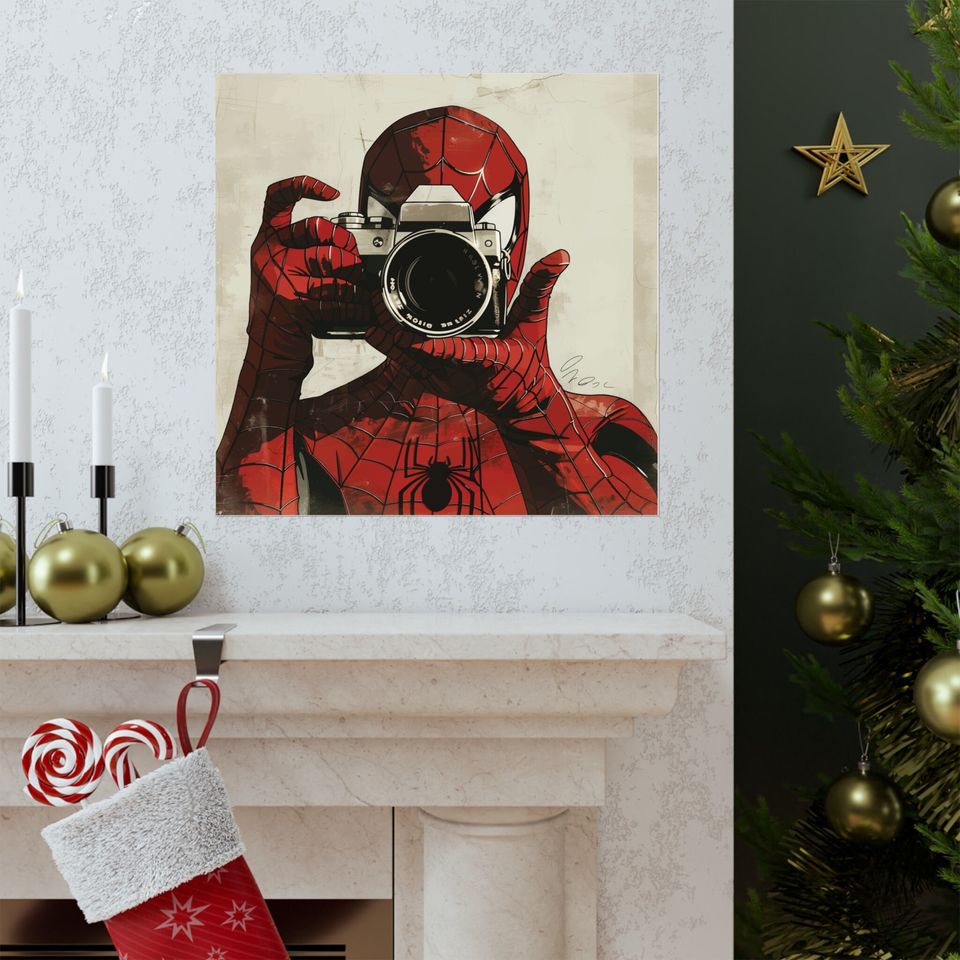 Spider-Man Themed Poster