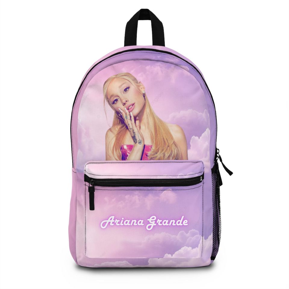 Ariana Pink/Purple Clouds Backpack, Back To School