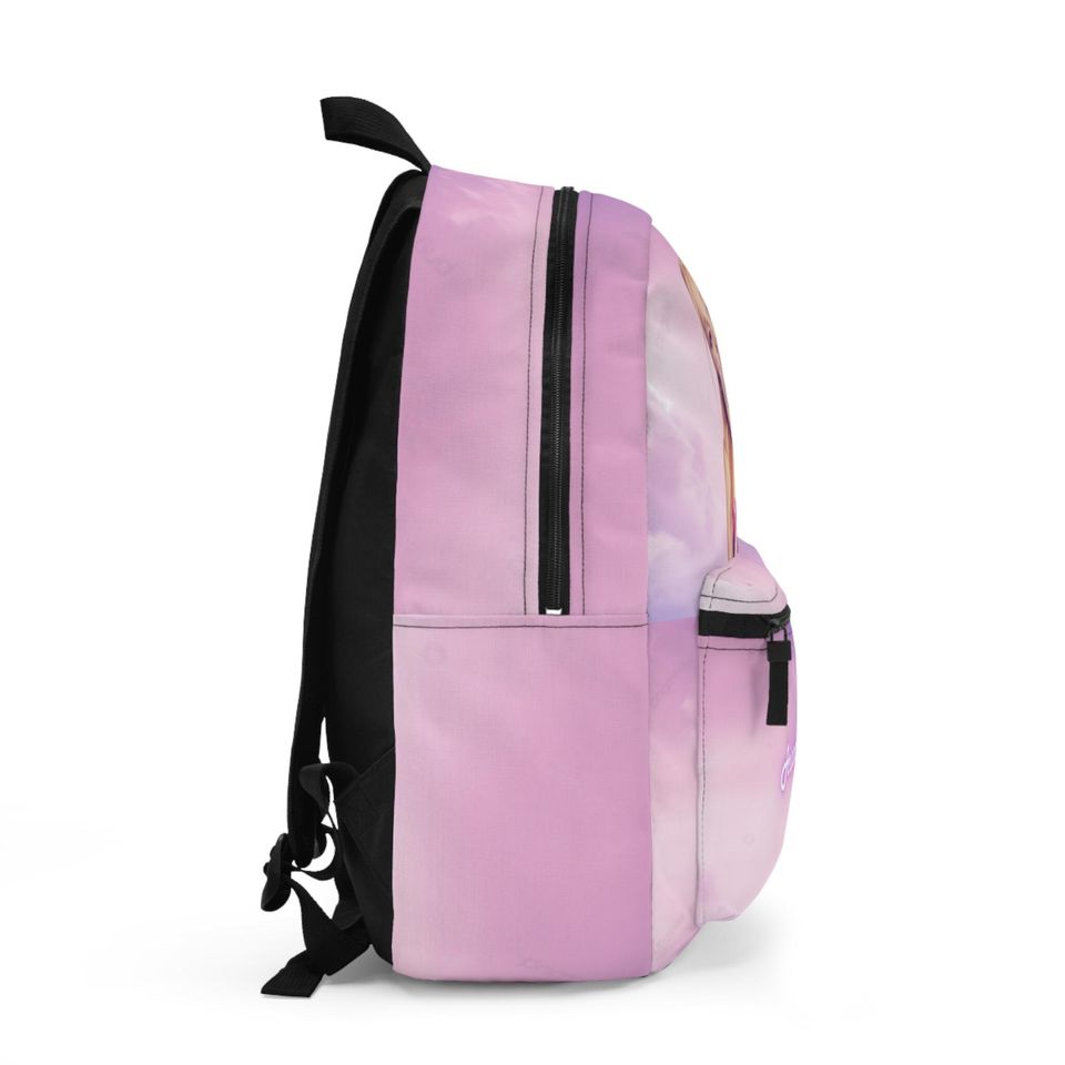 Ariana Pink/Purple Clouds Backpack, Back To School