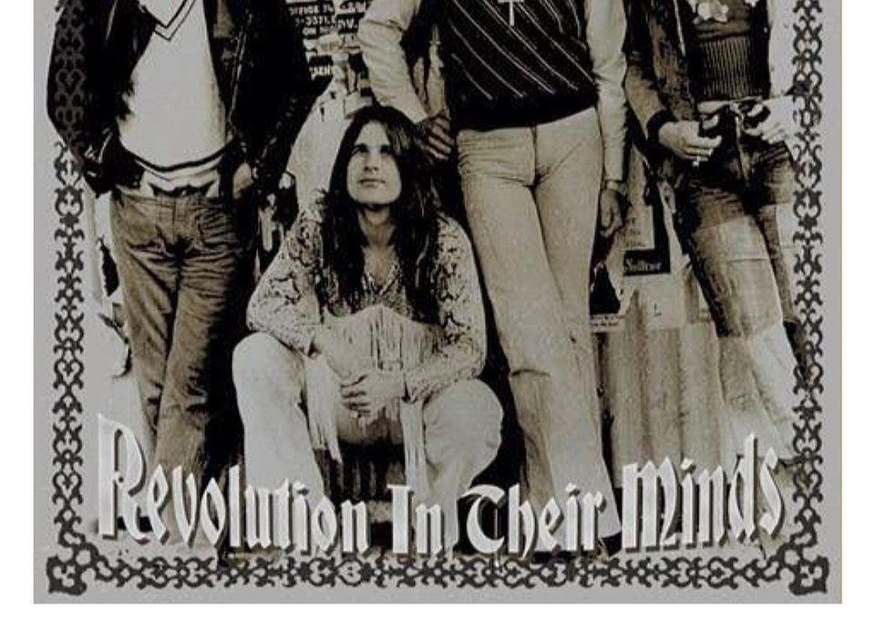 Vintage "Black Sabbath - Revolution In Their Minds" Poster