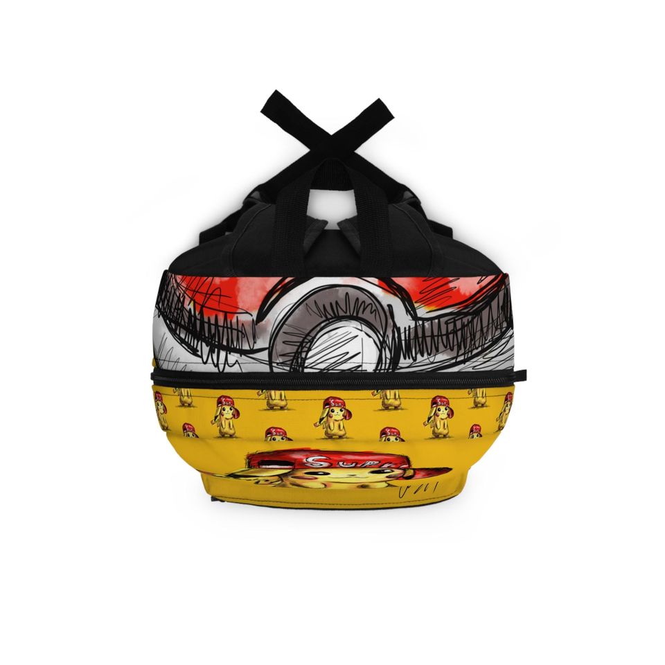 Backpack with Fun Cartoon Design