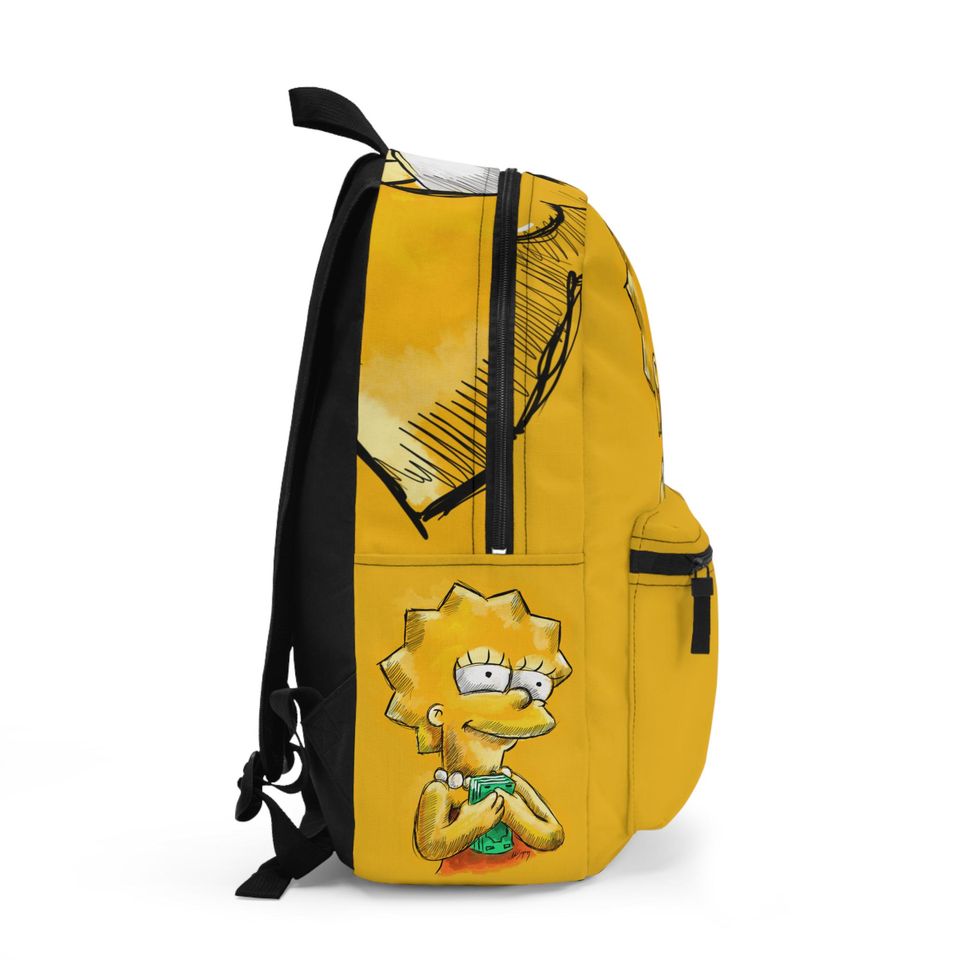 Custom Name Cartoon Backpack  Perfect for School
