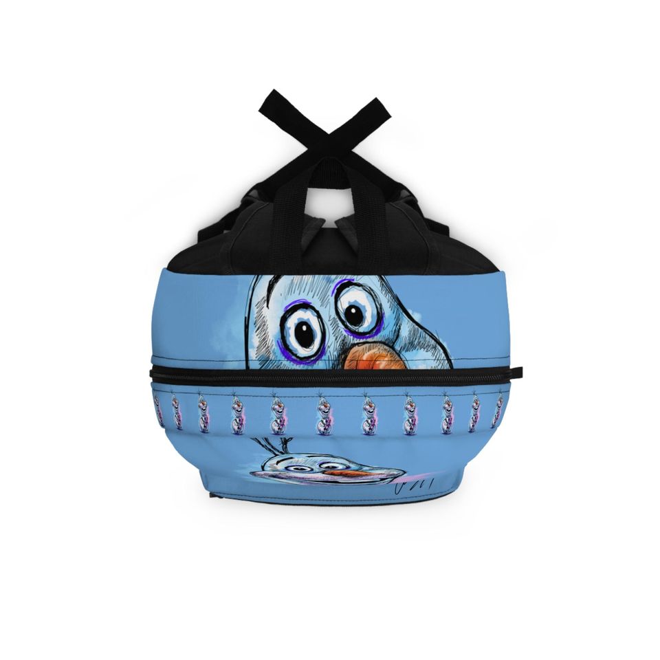 Artistic Kids Backpack Character Design