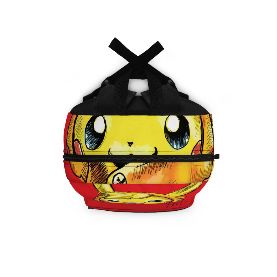 Artistic Cartoon Character Backpack for Students