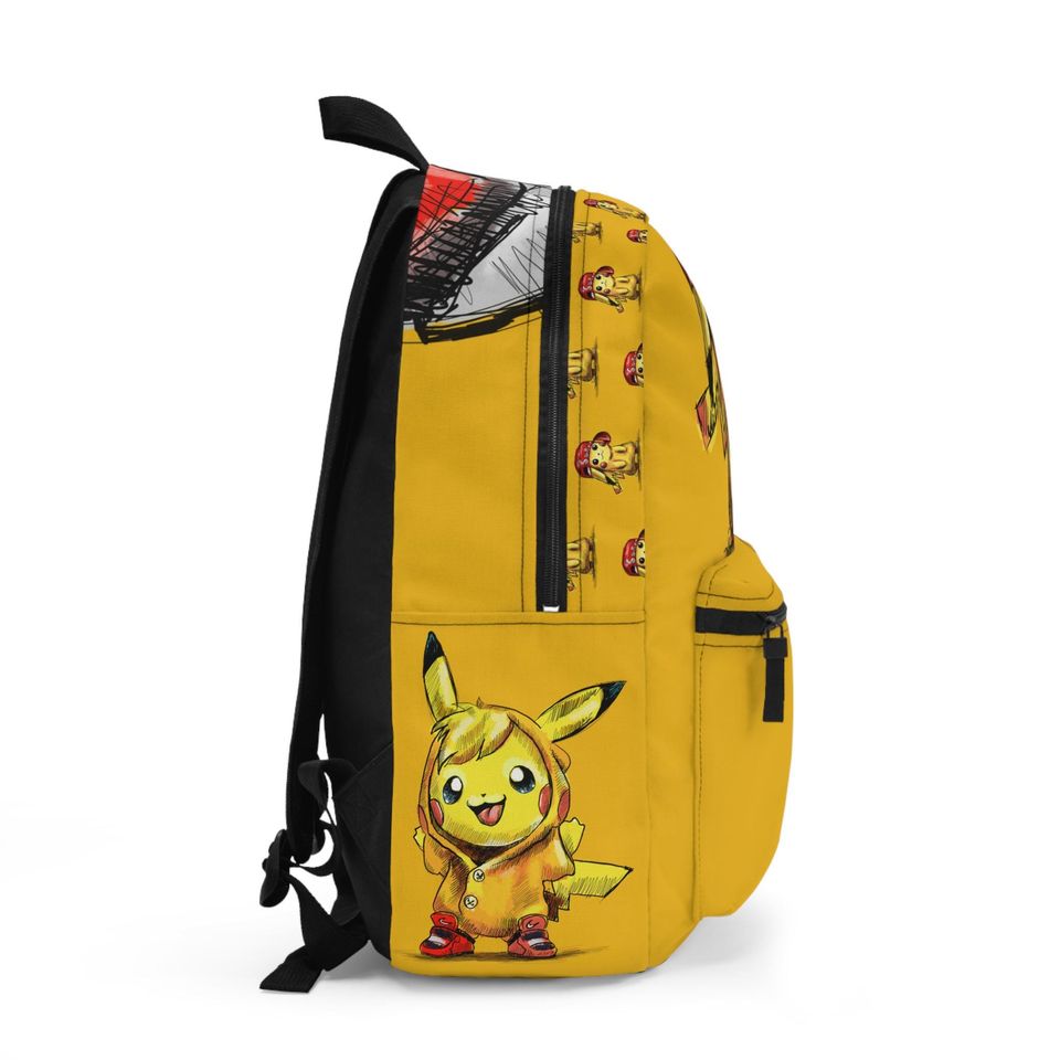 Backpack with Fun Cartoon Design