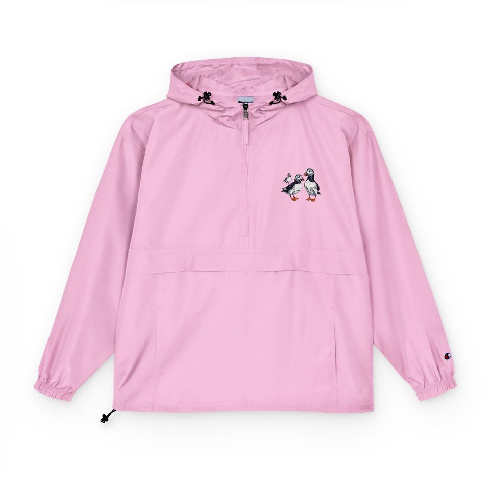 Puffin Up! Champion Unisex Packable Anorak Jacket
