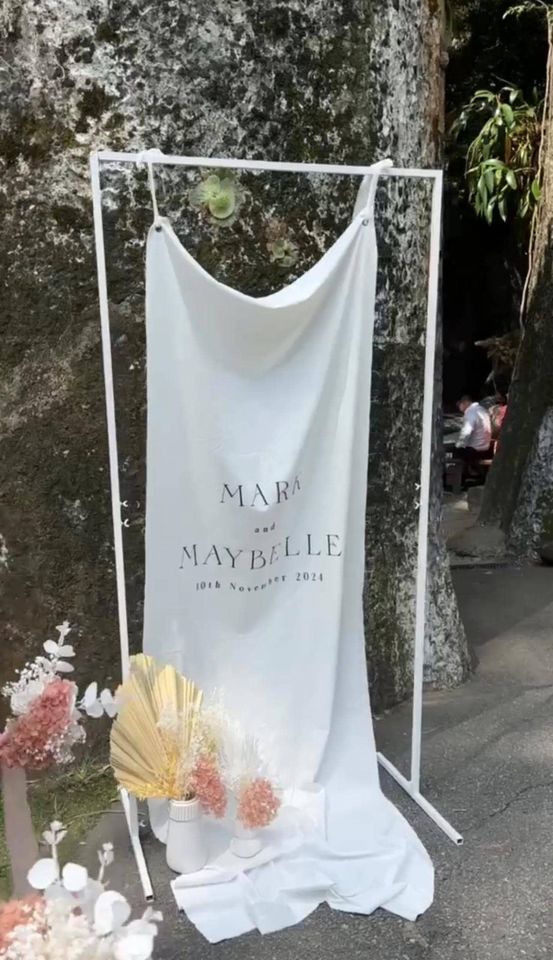 Custom Baby Shower Fabric Welcome Banners | Welcome Sign | Events, Weddings, Party | Fabric Sign |