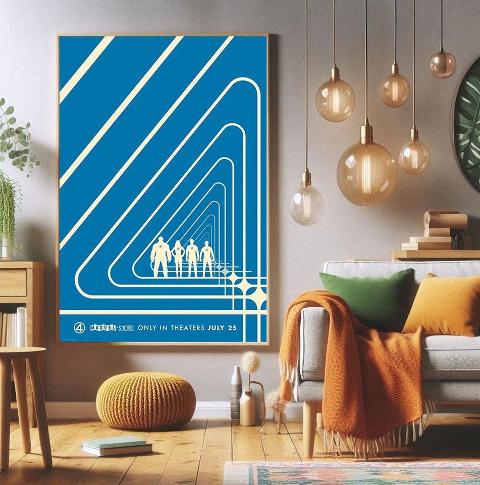 The Fantastic Four: First Steps Movie Poster