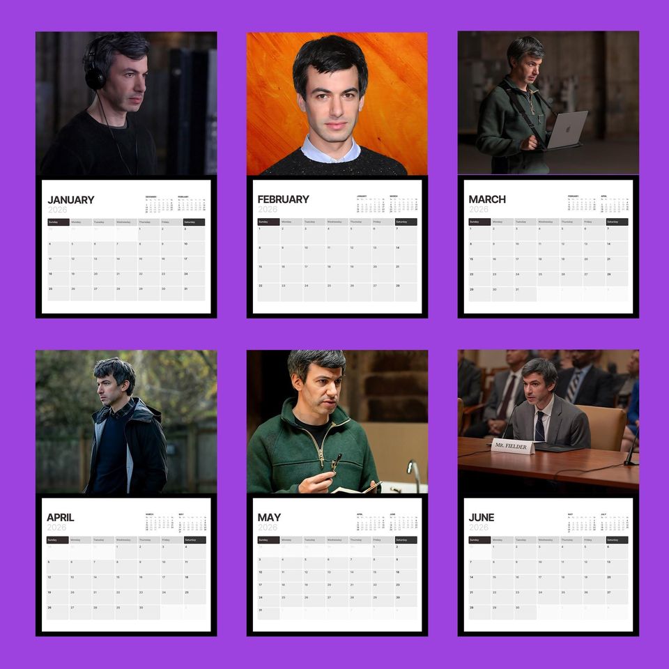 2026 Deadpan Comedy Calendar, Awkward Humor Photo Calendar