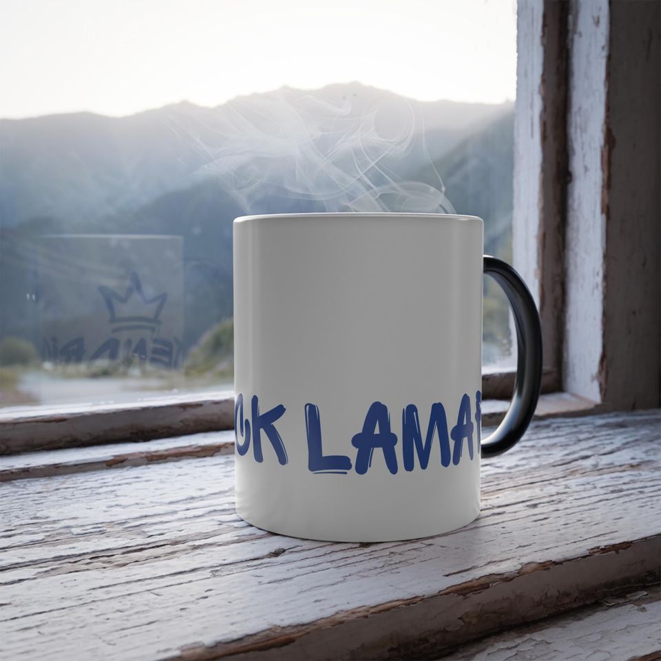 Kendrick Lamar Magic Mug - Color Changing Mug for Music Lovers - Rap Merch